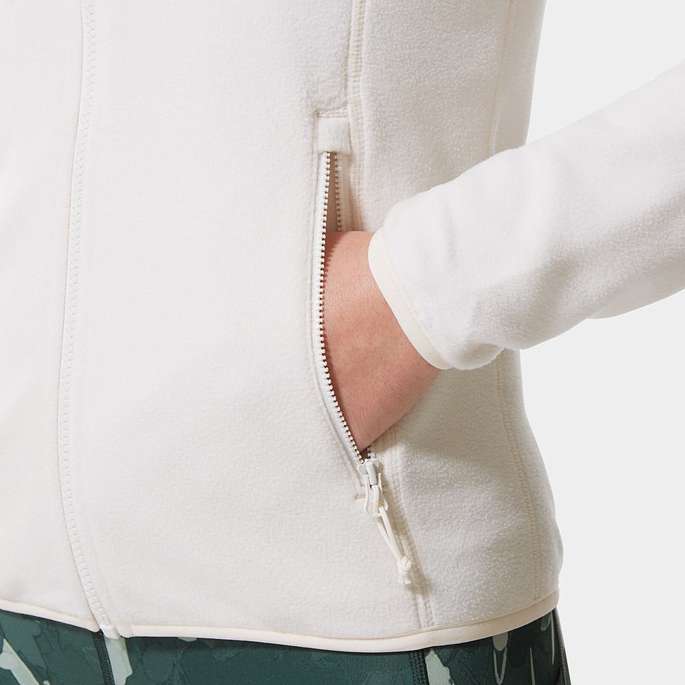 Fleece Mikiny The North Face 100 Glacier Full-Zip Damske Biele | AKG-094326