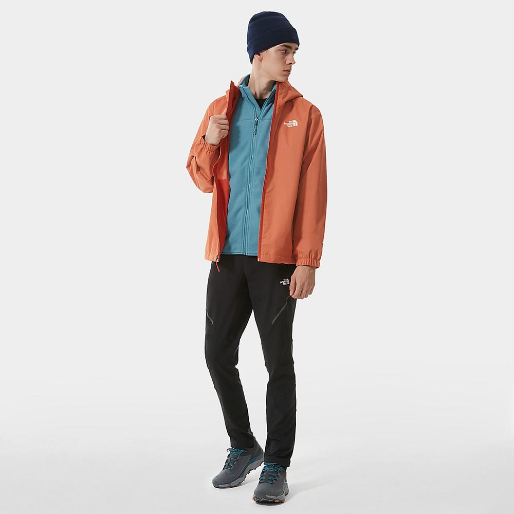Fleece Mikiny The North Face 100 Glacier Full-Zip Panske Modre | HOW-942836