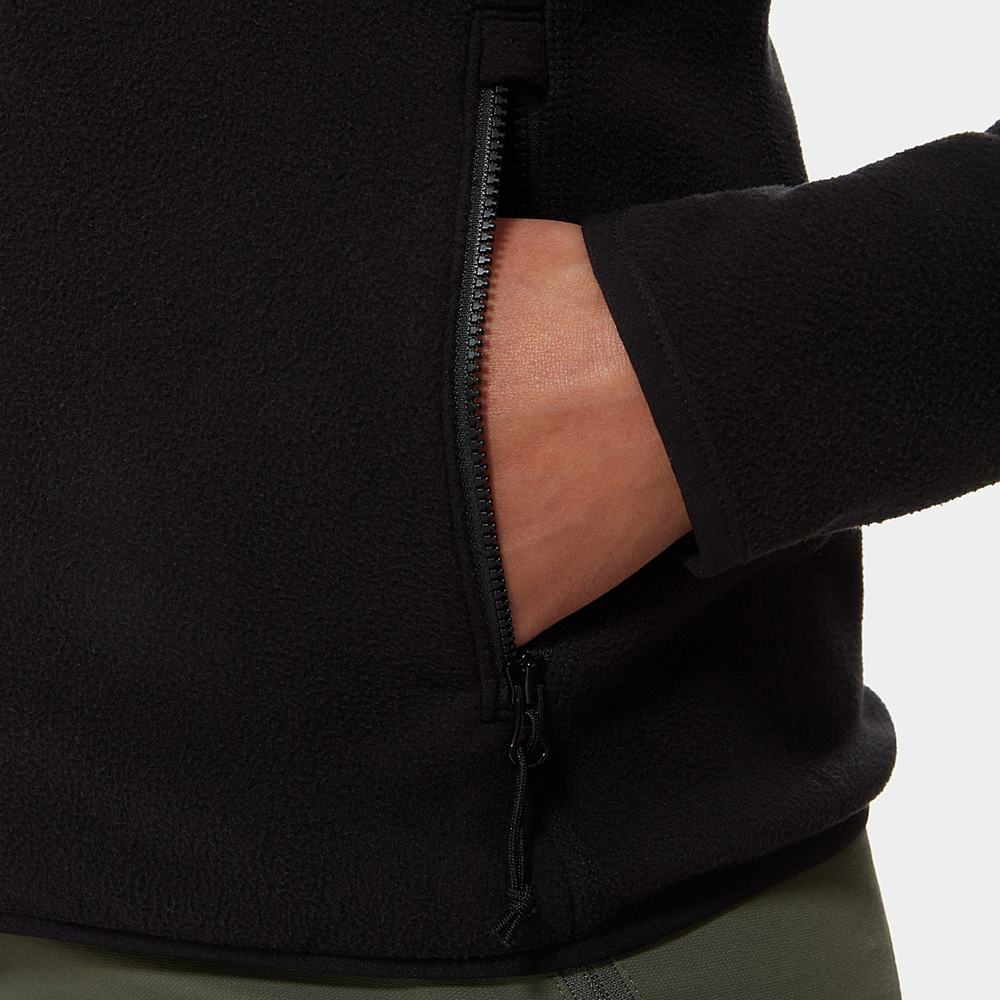 Fleece Mikiny The North Face 100 Glacier Full-Zip Damske Čierne | MNO-527493