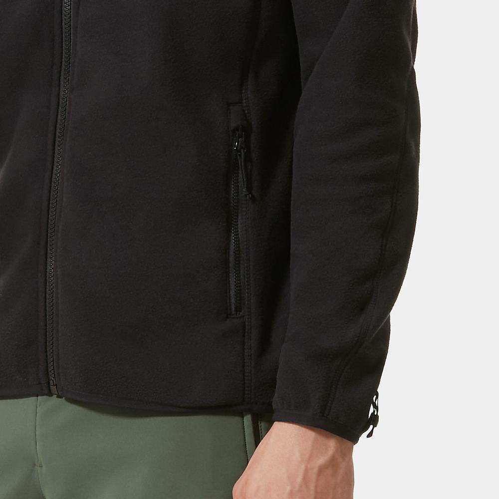 Fleece Mikiny The North Face 100 Glacier Full-Zip Panske Čierne | QUT-346581