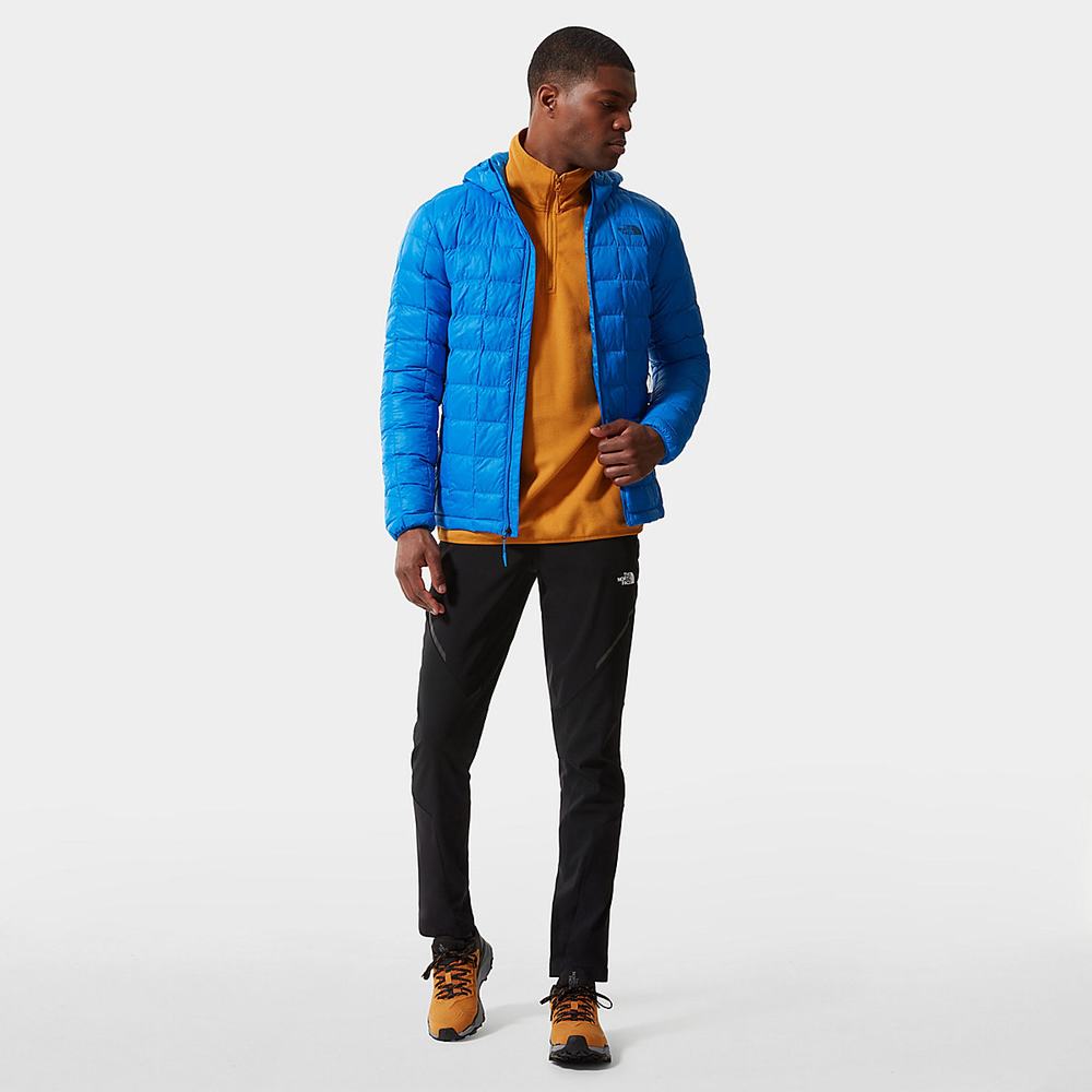 Fleece Mikiny The North Face 100 Glacier Quarter-Zip Panske Žlté | QVE-632518