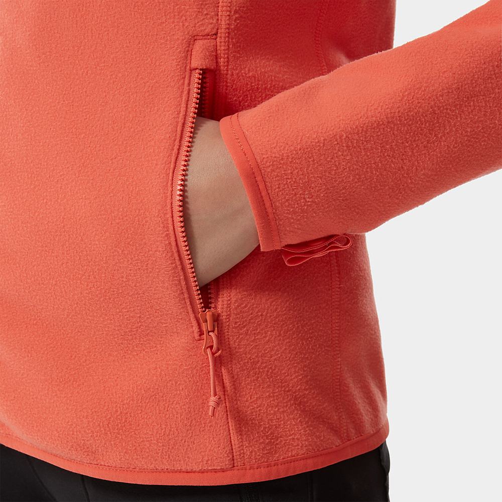 Fleece Mikiny The North Face 100 Glacier Full-Zip Damske Oranžové | QYX-452906