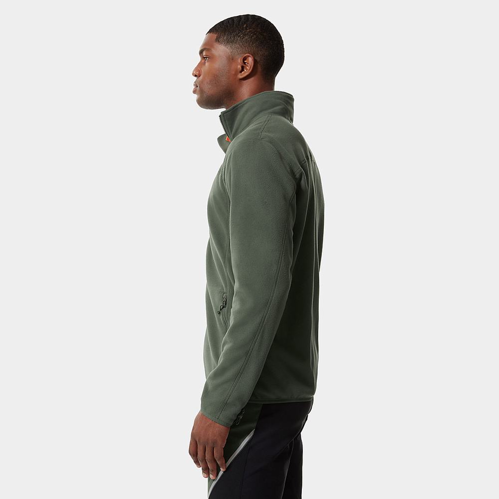 Fleece Mikiny The North Face 100 Glacier Full-Zip Panske Olivovo Zelená Zelene | VBM-709158