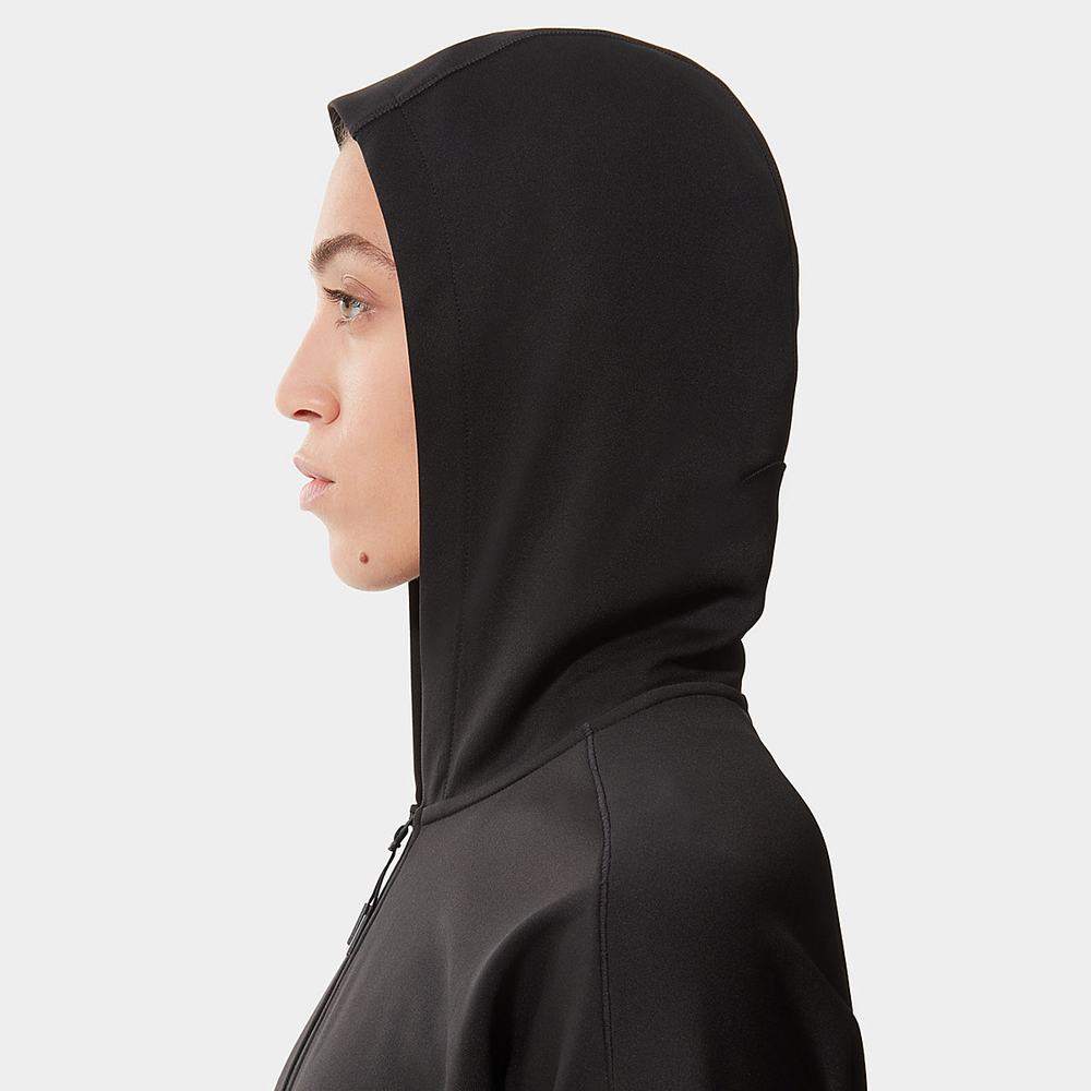 Fleece Mikiny The North Face Active Trailove Basin Zip-Up Damske Čierne | KVF-690714