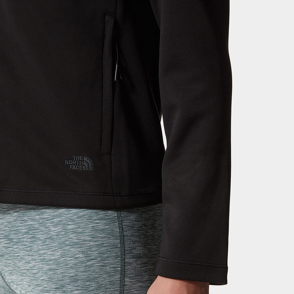 Fleece Mikiny The North Face Active Trailove Basin Zip-Up Damske Čierne | KVF-690714