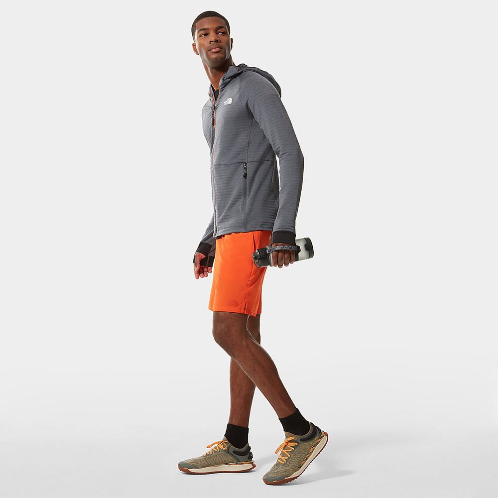 Fleece Mikiny The North Face CIRCADIAN Panske Siva | UYT-340981