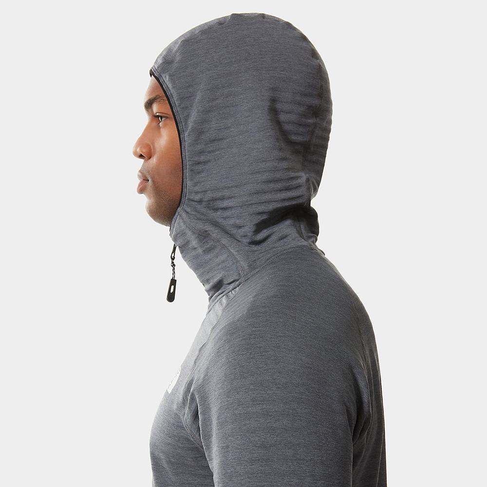 Fleece Mikiny The North Face CIRCADIAN Panske Siva | UYT-340981