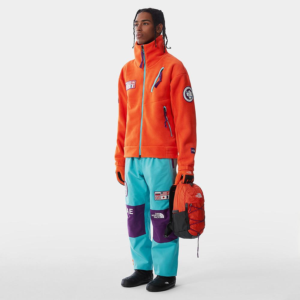 Fleece Mikiny The North Face CTAE Panske Červené Oranžové | JFA-278561