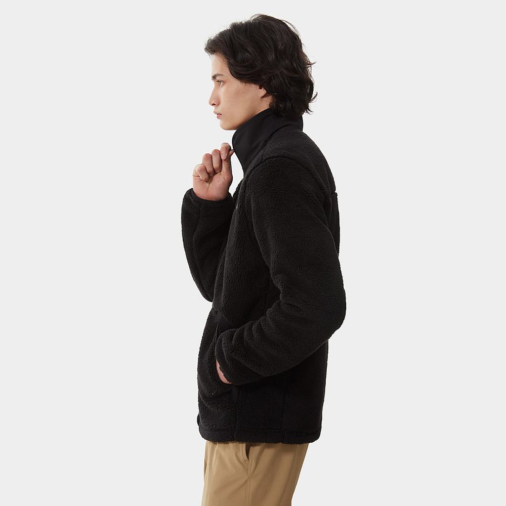 Fleece Mikiny The North Face Campshire Panske Čierne | GUL-420536