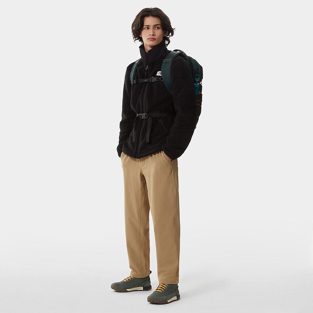 Fleece Mikiny The North Face Campshire Panske Čierne | GUL-420536