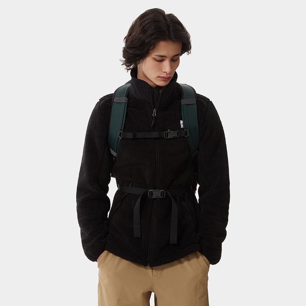 Fleece Mikiny The North Face Campshire Panske Čierne | GUL-420536