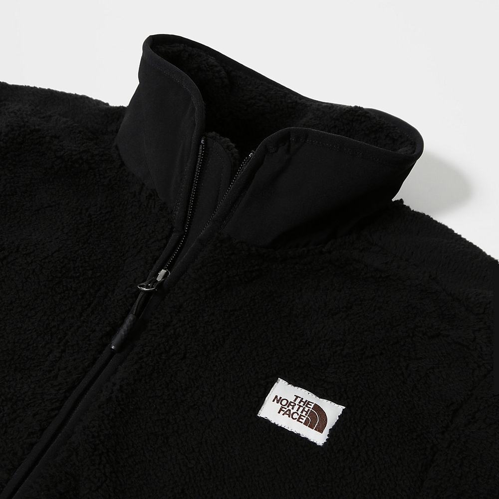 Fleece Mikiny The North Face Campshire Panske Čierne | GUL-420536