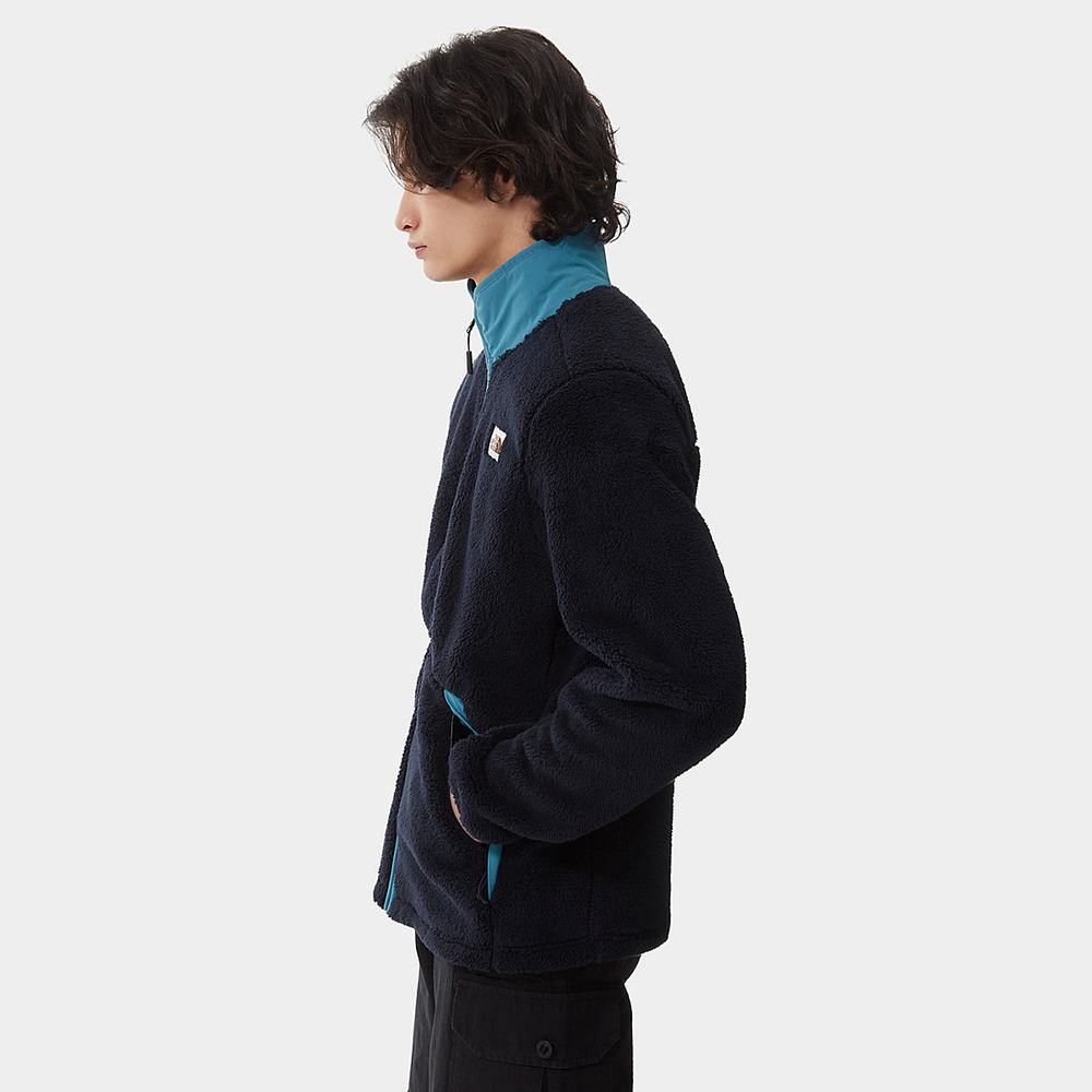 Fleece Mikiny The North Face Campshire Panske Námornícka Modrá Modre | XTY-537214