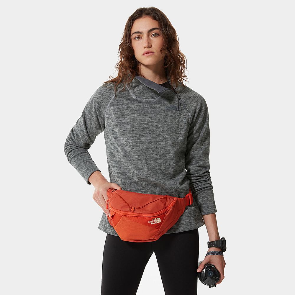 Fleece Mikiny The North Face Canyonlands ¼ Zip Damske Siva | DST-895016