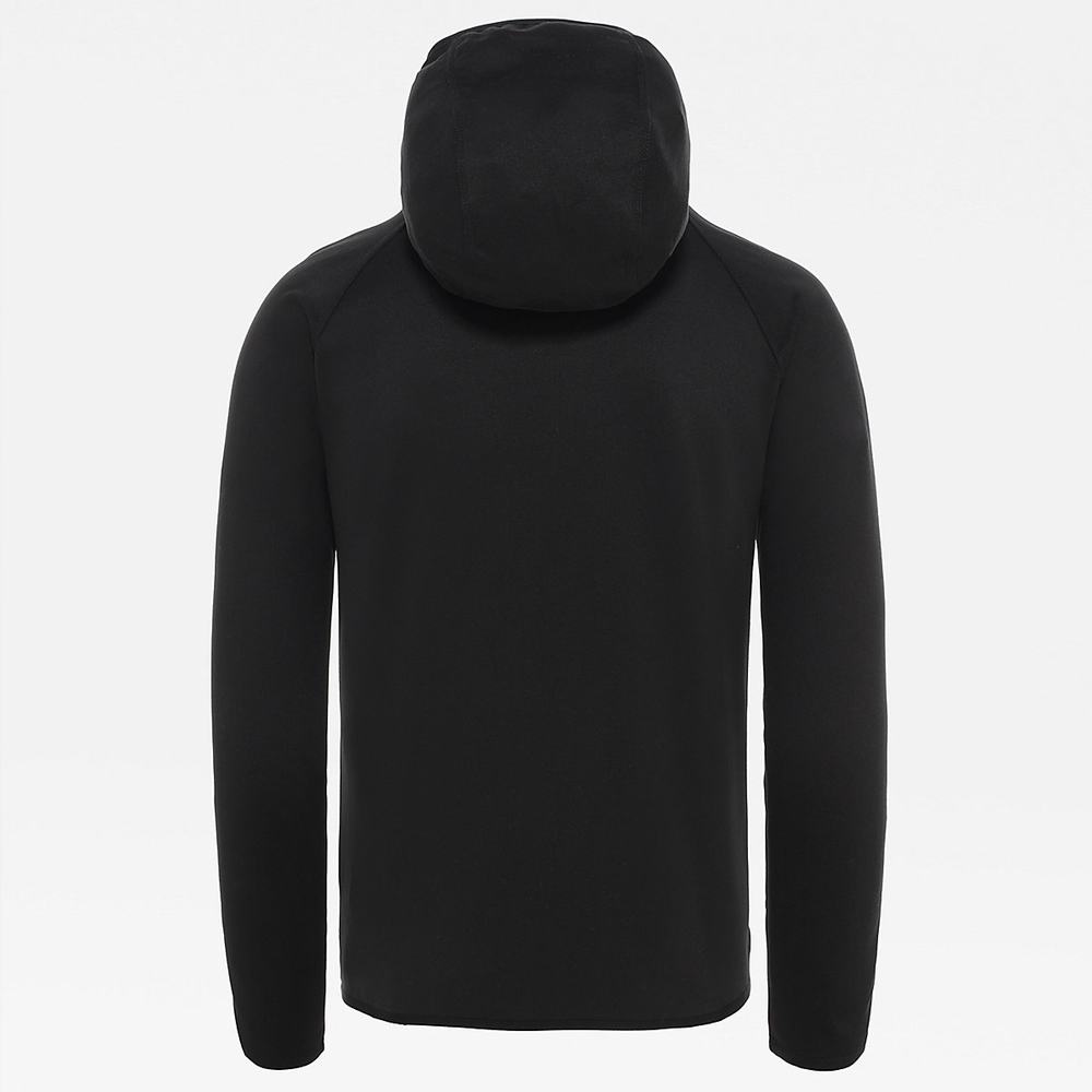 Fleece Mikiny The North Face Canyonlands S Kapucňou Panske Čierne | PKM-928356