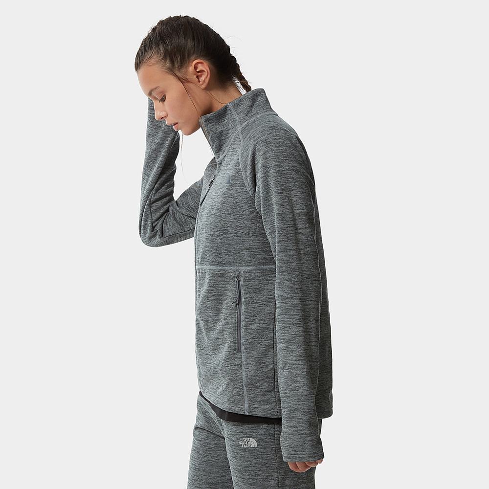 Fleece Mikiny The North Face Canyonlands Damske Siva | VCU-531704