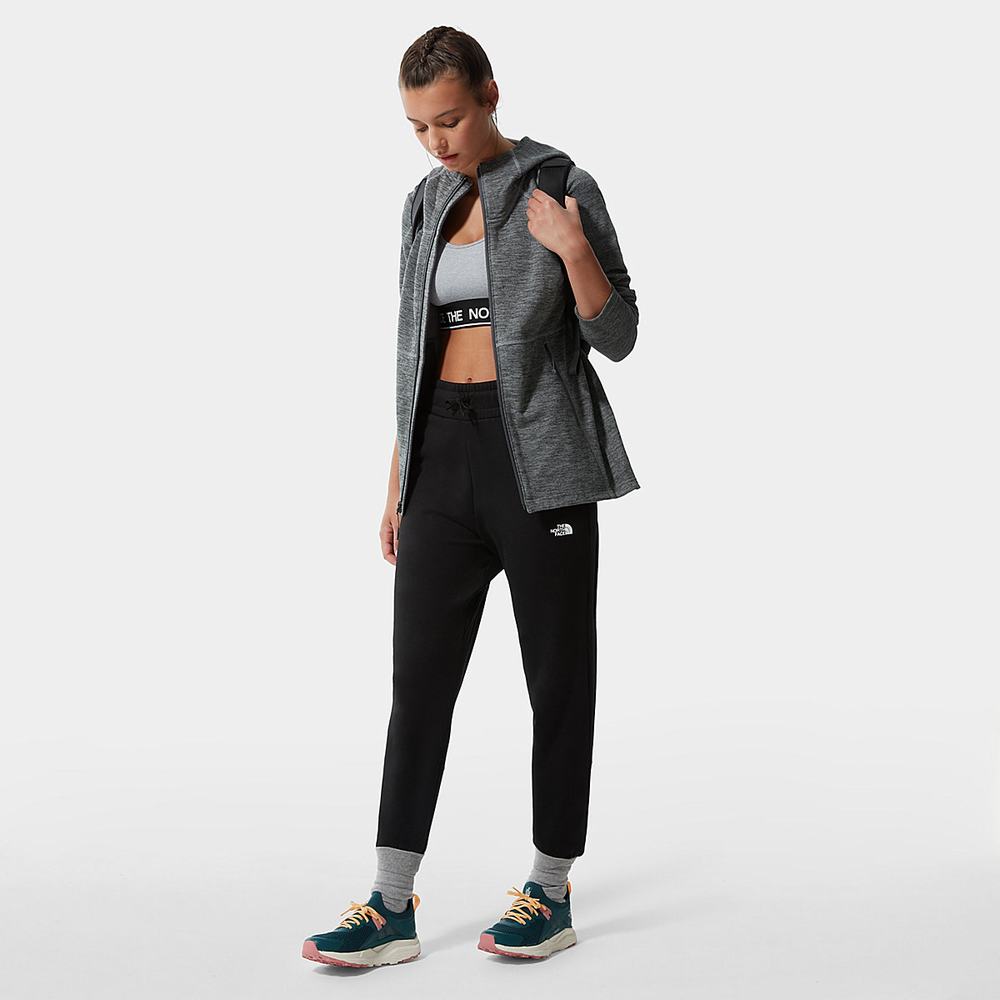 Fleece Mikiny The North Face Canyonlands S Kapucňou Damske Siva | XWC-037698