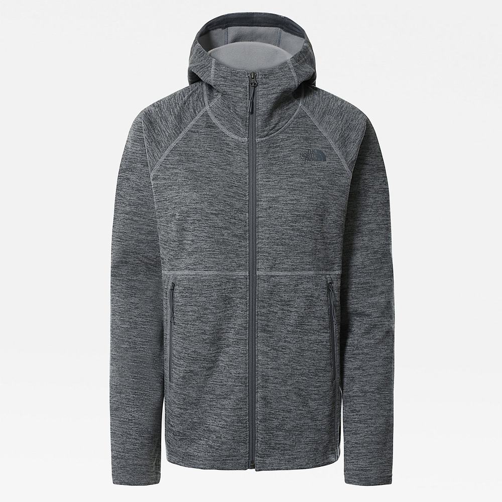 Fleece Mikiny The North Face Canyonlands S Kapucňou Damske Siva | XWC-037698