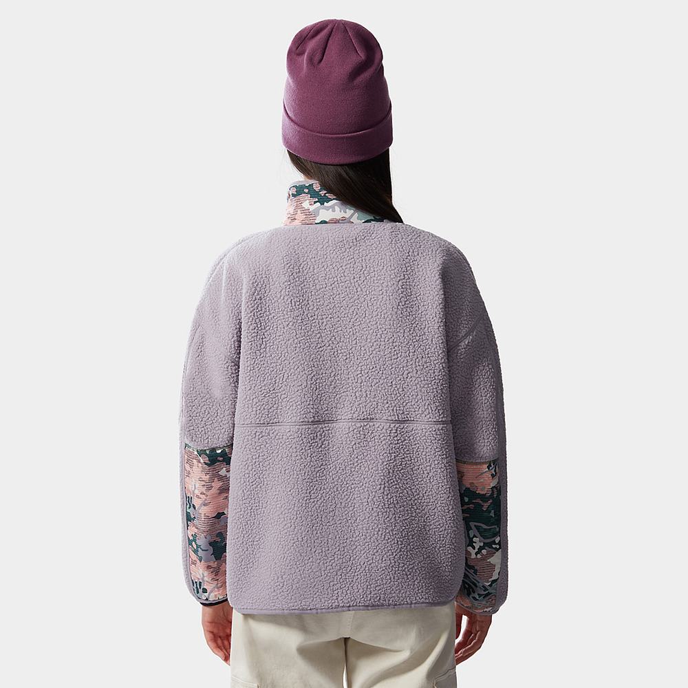 Fleece Mikiny The North Face Cragmont Damske Siva Zelene | ESC-317956