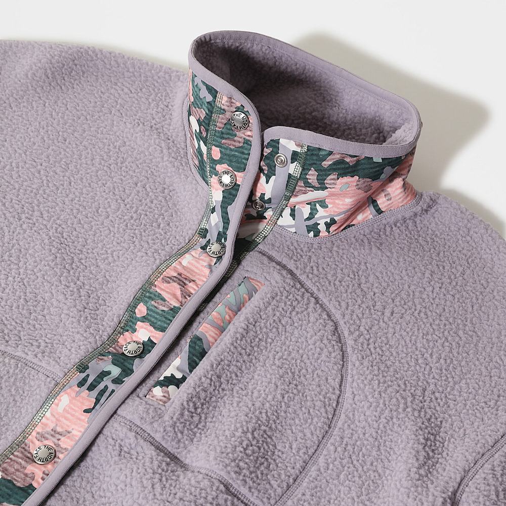 Fleece Mikiny The North Face Cragmont Damske Siva Zelene | ESC-317956