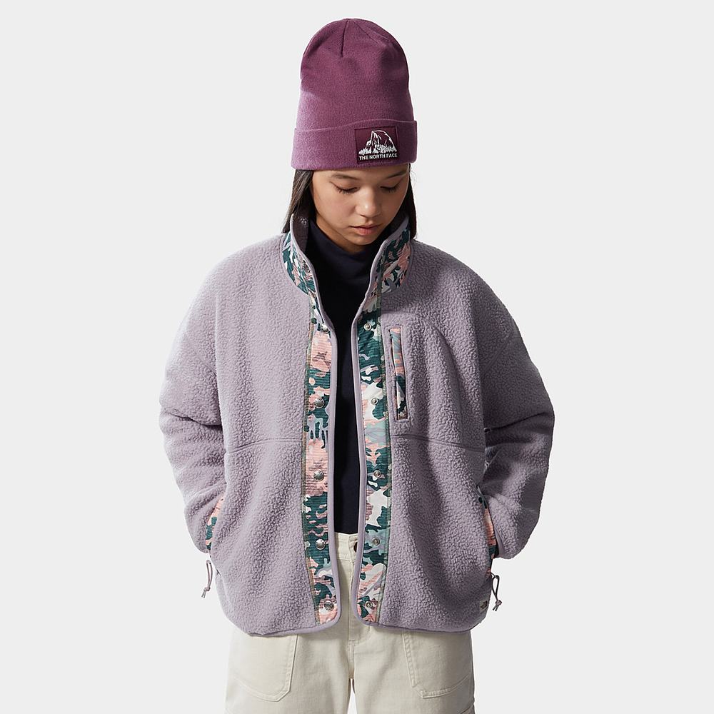 Fleece Mikiny The North Face Cragmont Damske Siva Zelene | ESC-317956