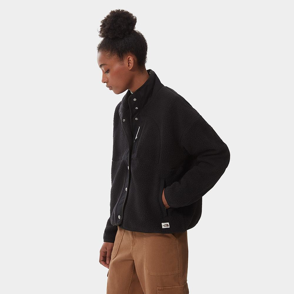 Fleece Mikiny The North Face Cragmont Damske Čierne | SMU-785430