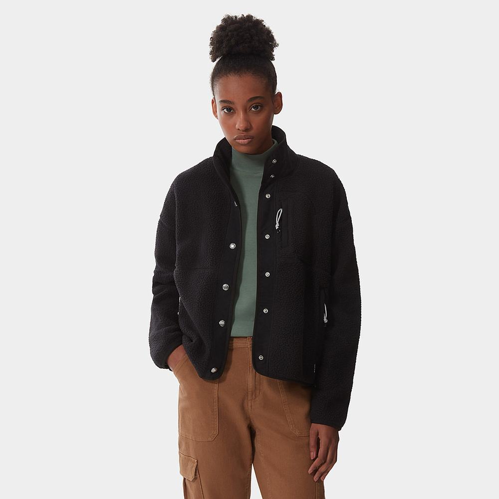 Fleece Mikiny The North Face Cragmont Damske Čierne | SMU-785430