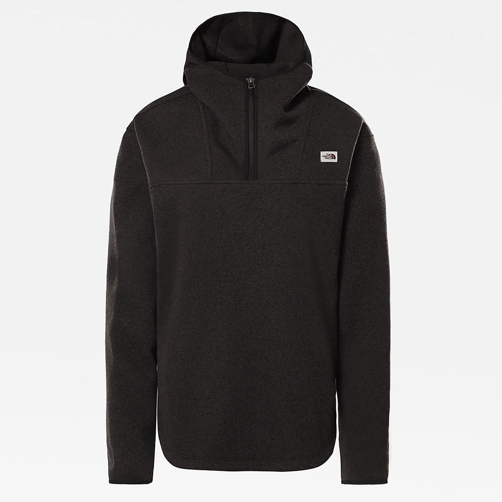Fleece Mikiny The North Face Crescent Damske Čierne | ITN-096245