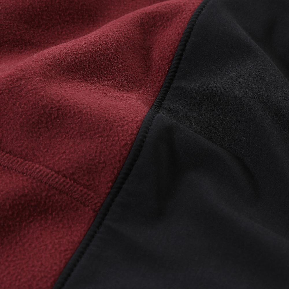Fleece Mikiny The North Face Diablo Stredná Vrstva Quarter-Zip Damske Červené Čierne | DVX-462901
