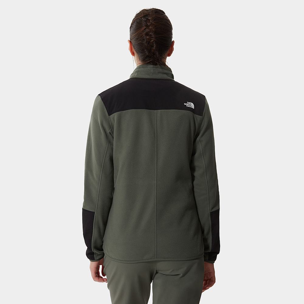 Fleece Mikiny The North Face Diablo Stredná Vrstva Quarter-Zip Damske Čierne | SAG-790651