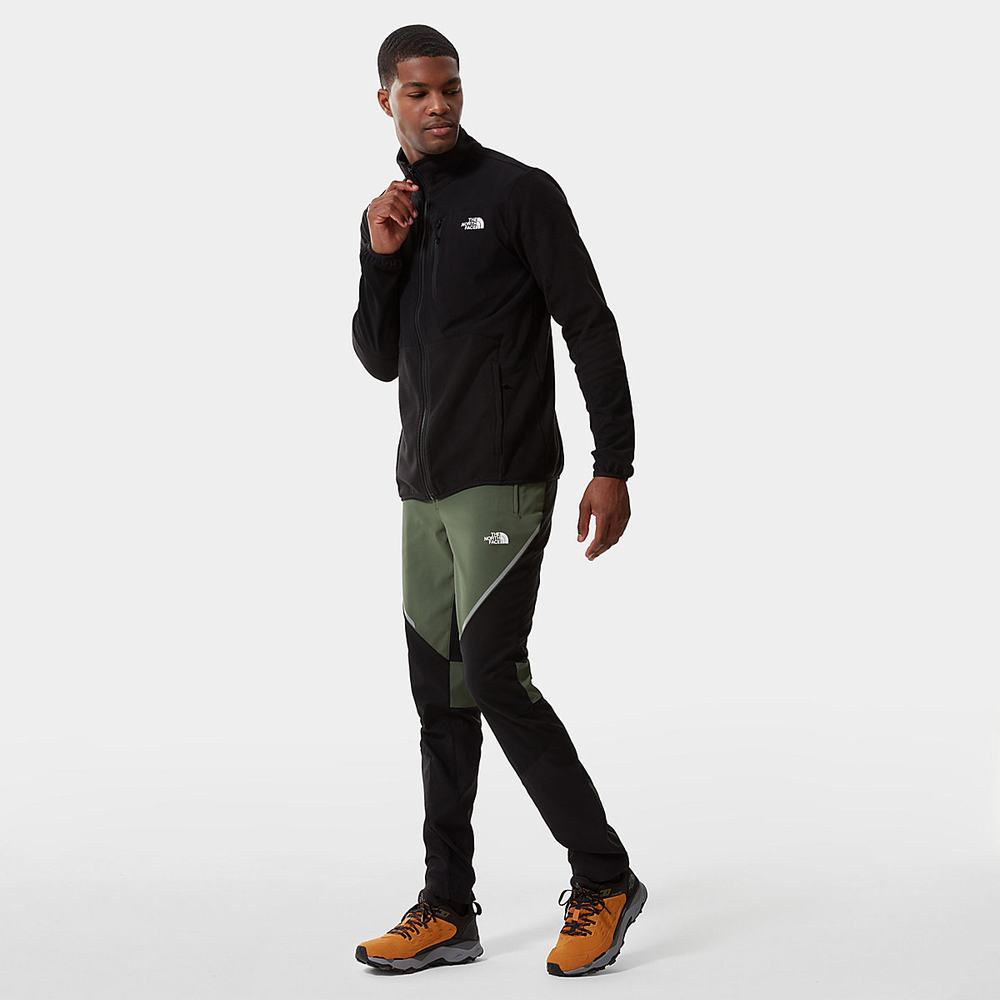 Fleece Mikiny The North Face Glacier Pro Full-Zip Panske Čierne | AKN-801352