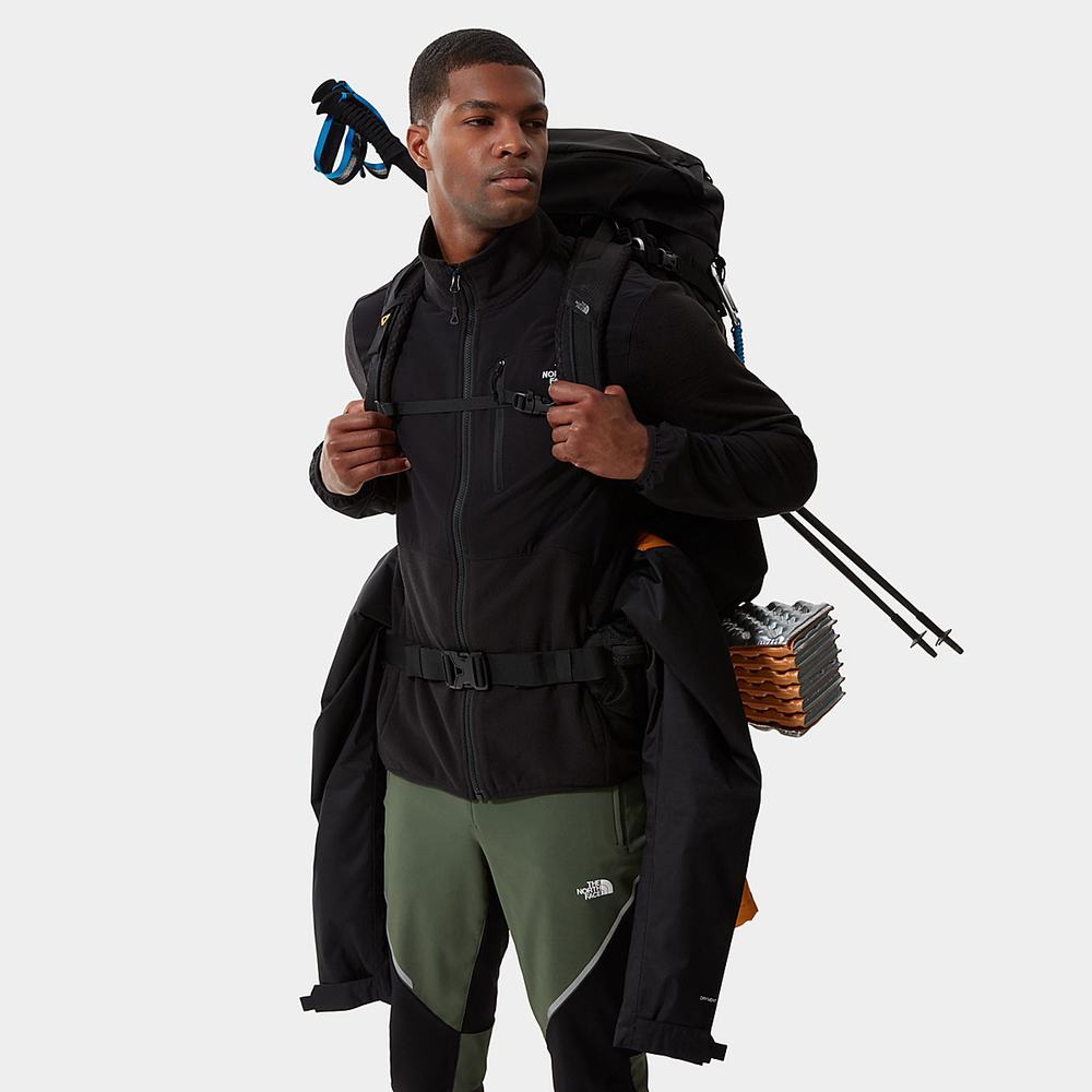 Fleece Mikiny The North Face Glacier Pro Full-Zip Panske Čierne | AKN-801352