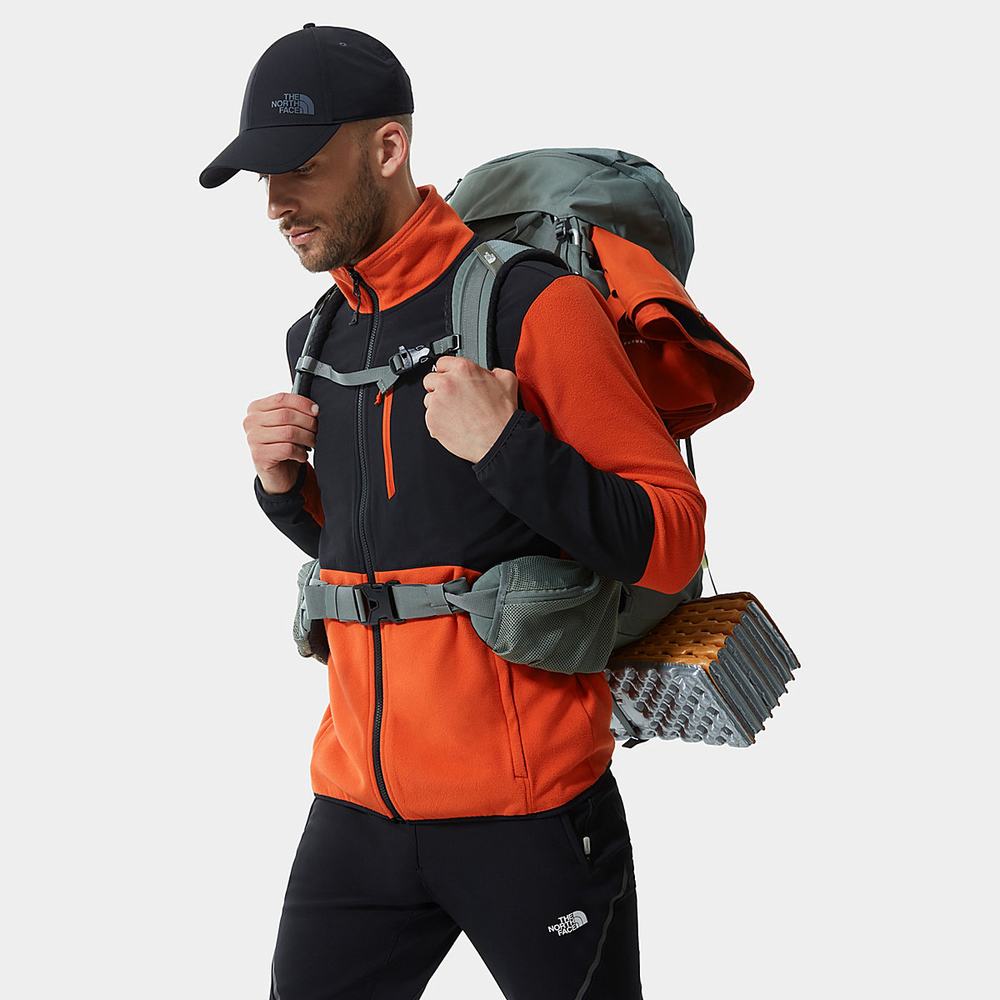 Fleece Mikiny The North Face Glacier Pro Full-Zip Panske Čierne | BSQ-681370