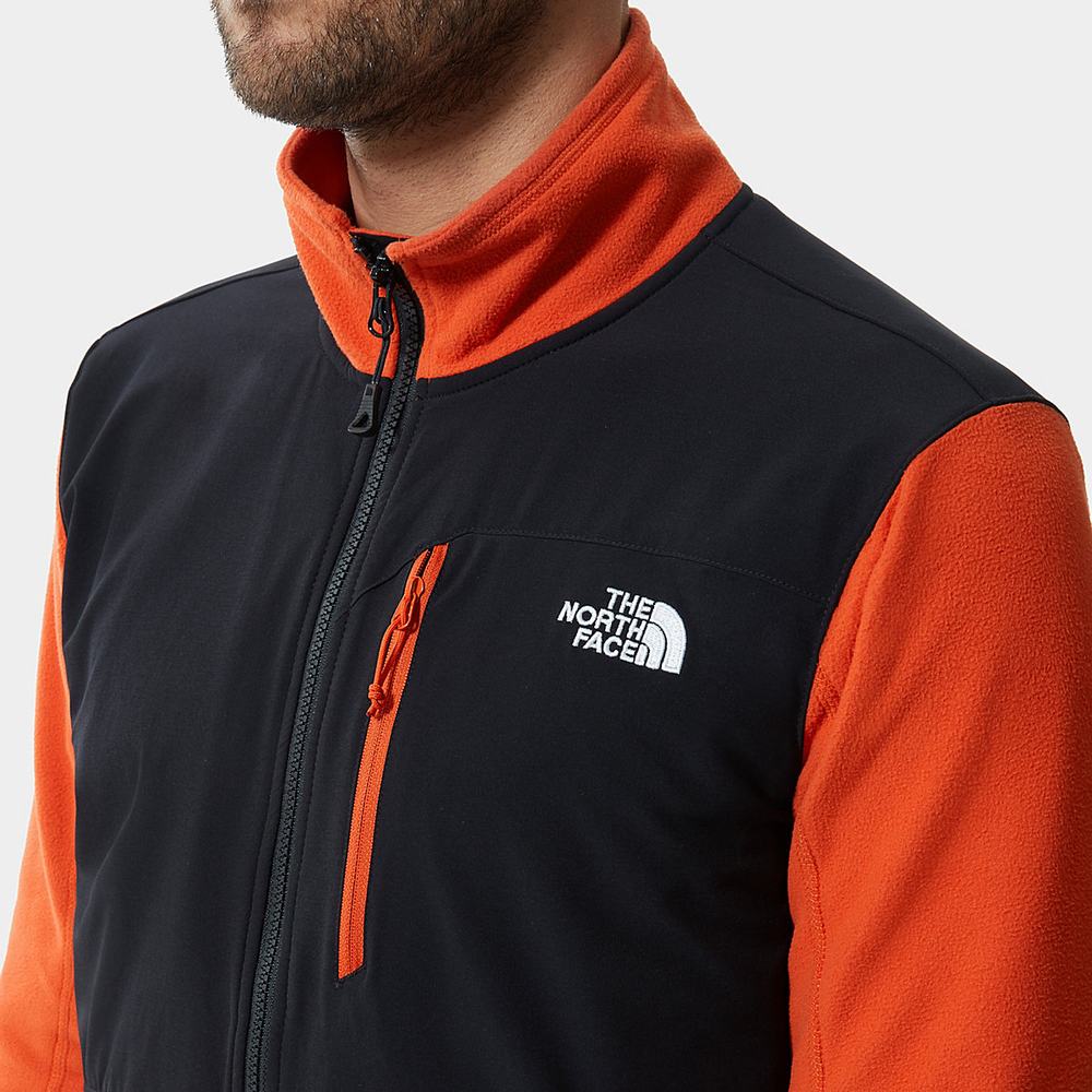 Fleece Mikiny The North Face Glacier Pro Full-Zip Panske Čierne | BSQ-681370