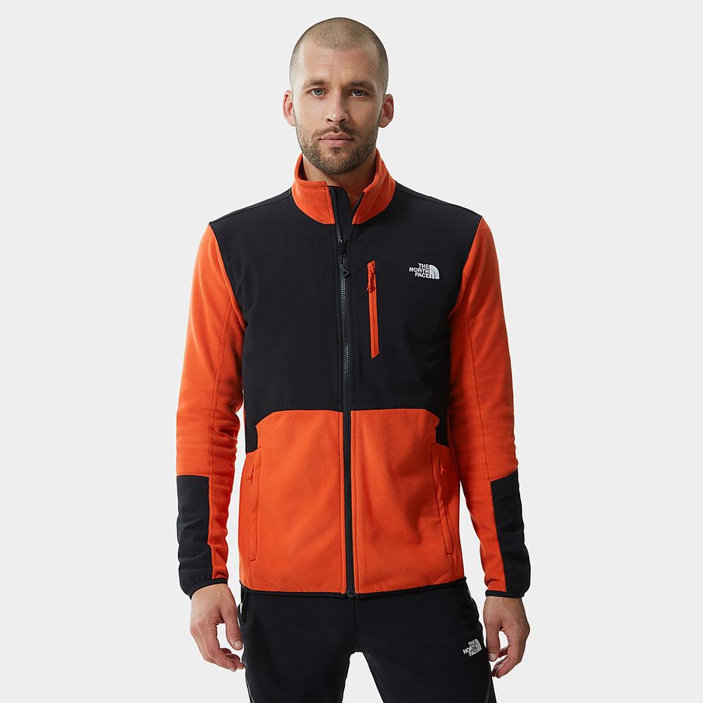 Fleece Mikiny The North Face Glacier Pro Full-Zip Panske Čierne | BSQ-681370