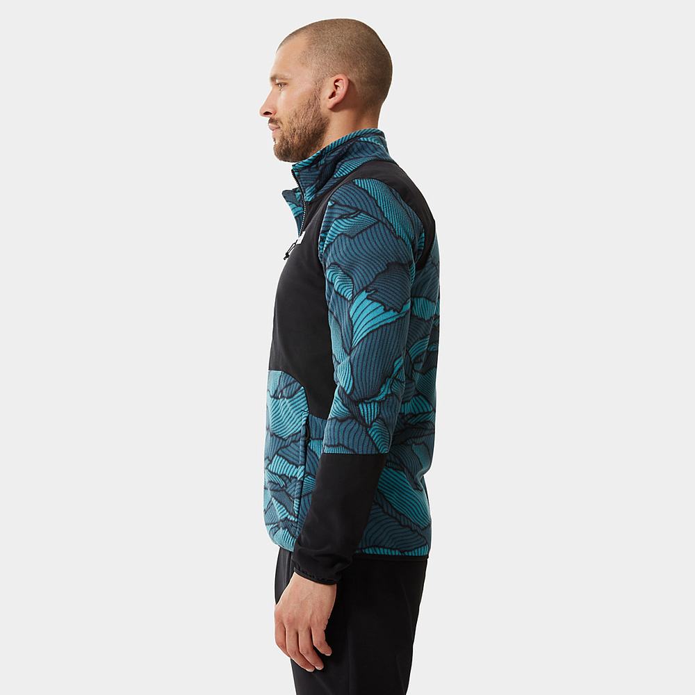 Fleece Mikiny The North Face Glacier Pro Full-Zip Panske Modre | VYD-360829