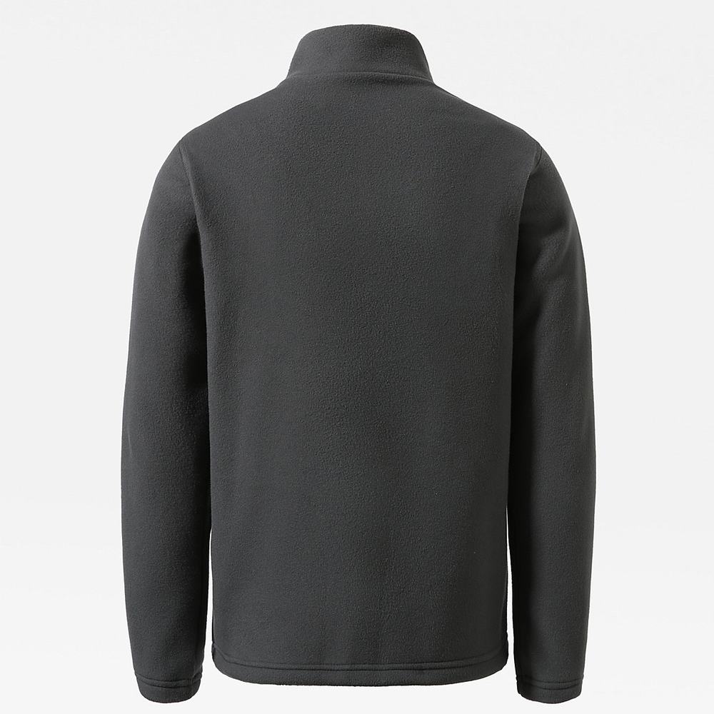 Fleece Mikiny The North Face Glacier Quarter Zip Chlapcenske Siva | KXU-203184