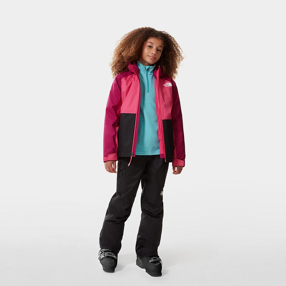 Fleece Mikiny The North Face Glacier Quarter Zip Chlapcenske Modre | SOZ-015326