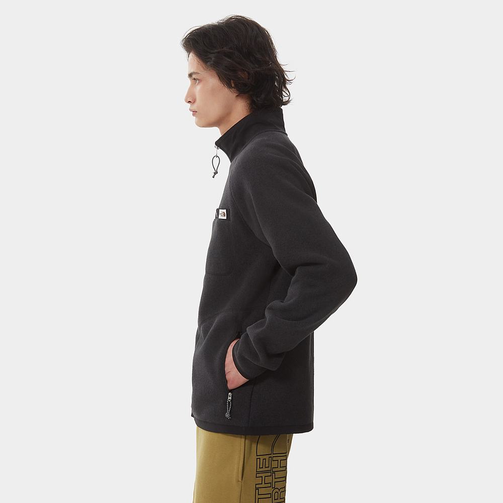 Fleece Mikiny The North Face Gordon Lyons Panske Čierne | KCR-746108