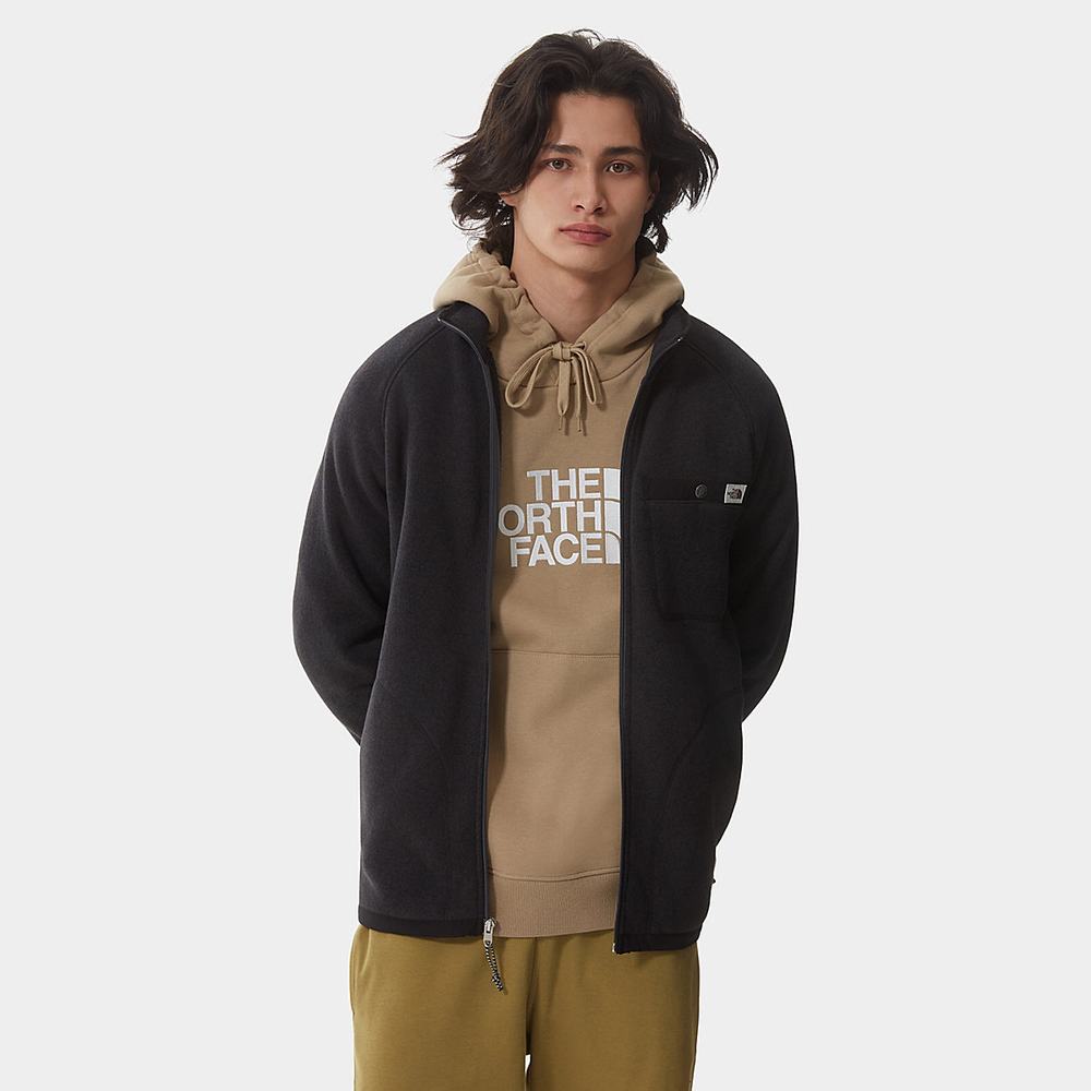 Fleece Mikiny The North Face Gordon Lyons Panske Čierne | KCR-746108
