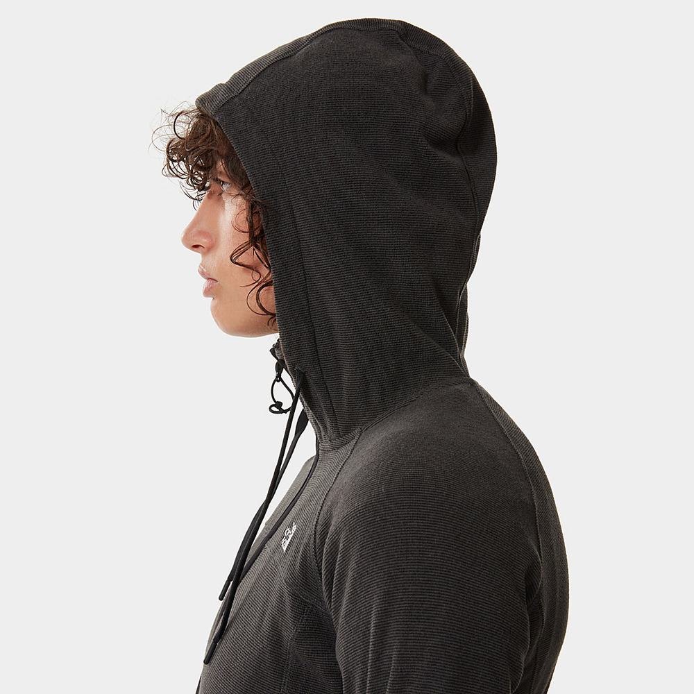 Fleece Mikiny The North Face Homesafe Full-Zip Damske Čierne | AIC-394751