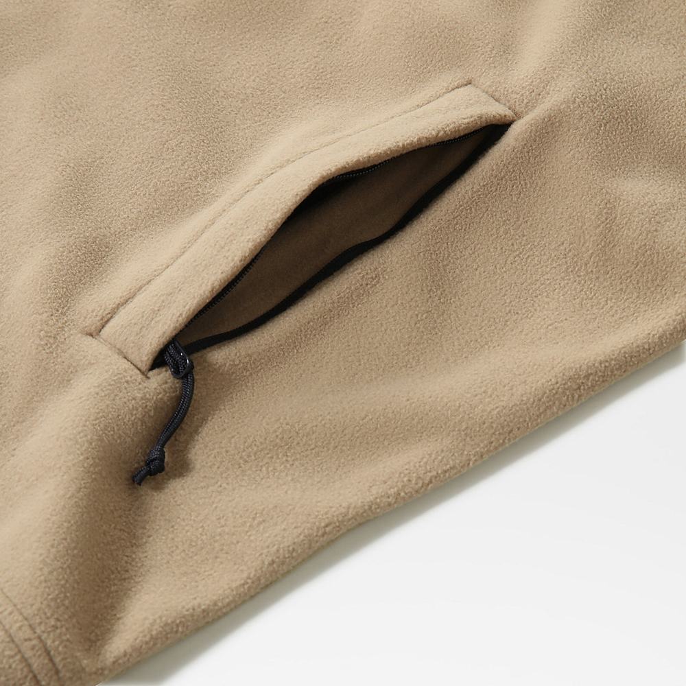 Fleece Mikiny The North Face Homesafe Quarter-Zip Panske Hnede | SYZ-234780