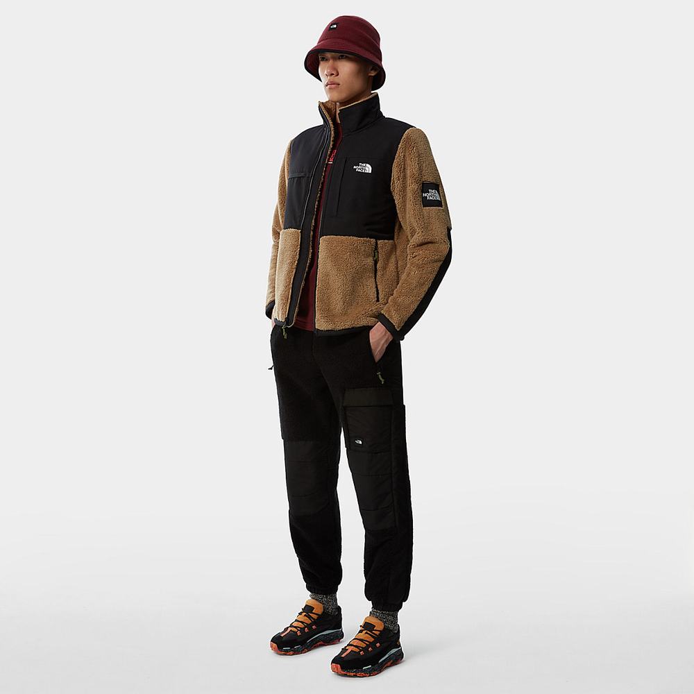 Fleece Mikiny The North Face MTN ARCHIVES DENALI SHERPA Panske Hnede | NVC-981275