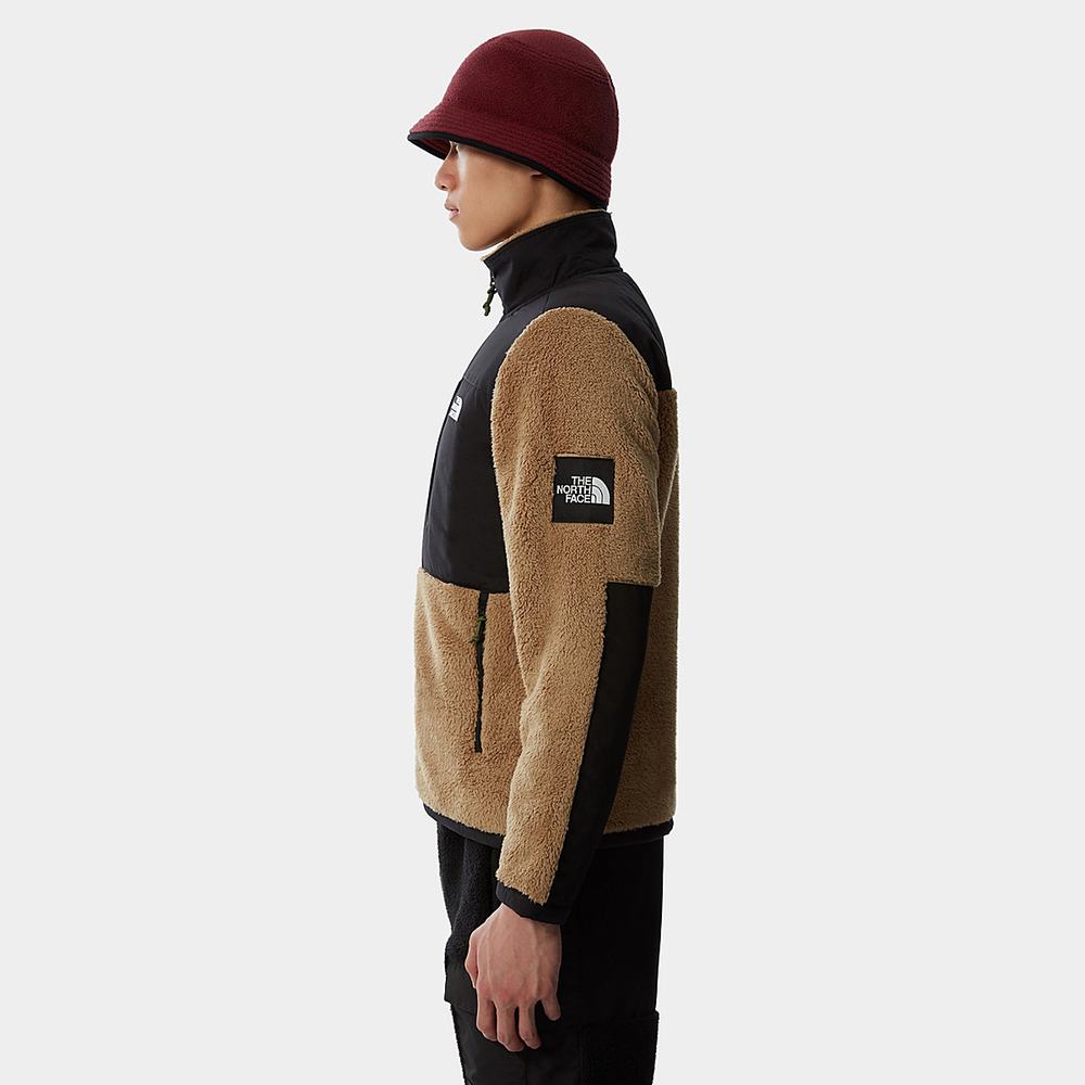 Fleece Mikiny The North Face MTN ARCHIVES DENALI SHERPA Panske Hnede | NVC-981275