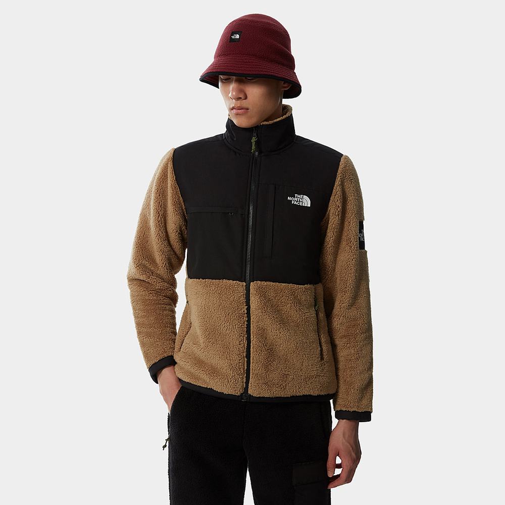 Fleece Mikiny The North Face MTN ARCHIVES DENALI SHERPA Panske Hnede | NVC-981275