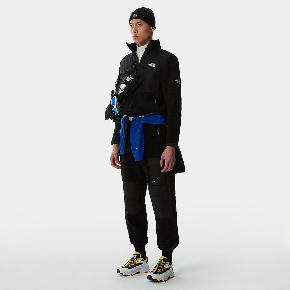 Fleece Mikiny The North Face MTN ARCHIVES DENALI SHERPA Panske Čierne | SFW-972140