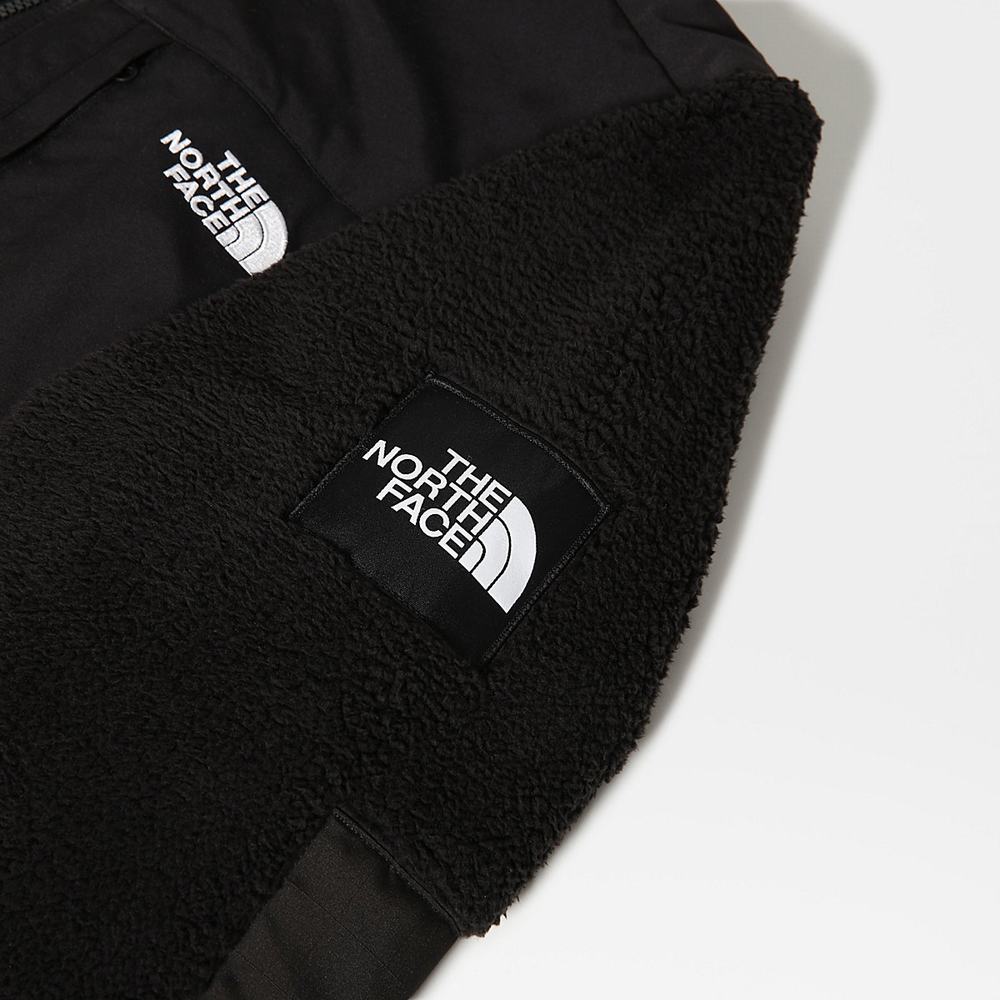 Fleece Mikiny The North Face MTN ARCHIVES DENALI SHERPA Panske Čierne | SFW-972140