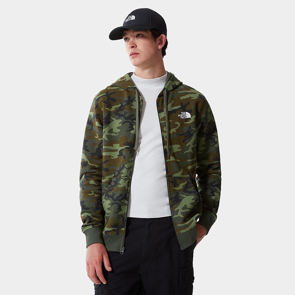 Fleece Mikiny The North Face Open Gate Full-Zip Panske Maskacove | YAB-601859