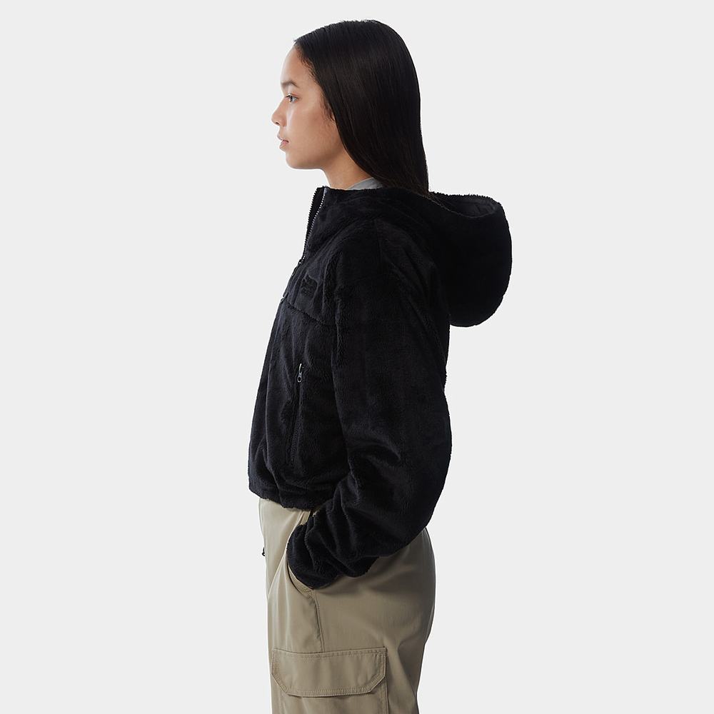 Fleece Mikiny The North Face Osito Cropped Damske Čierne | RAL-305178