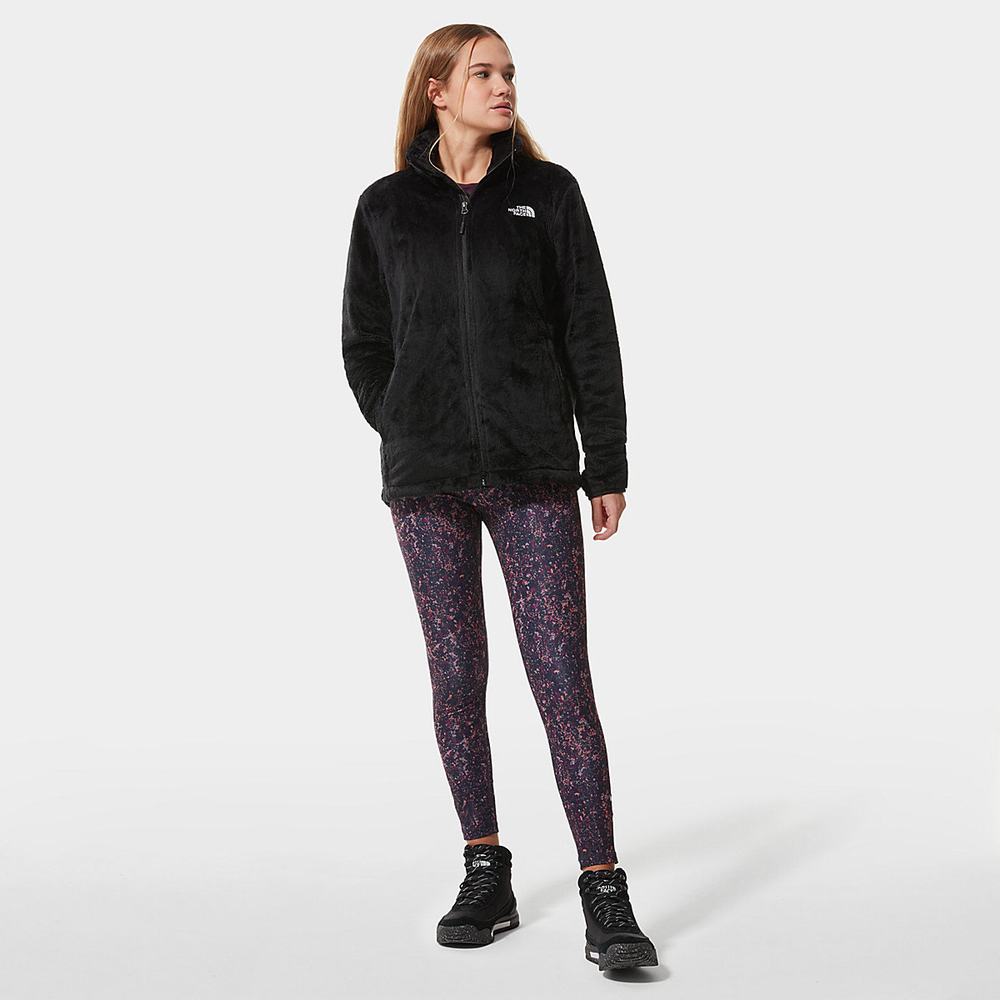 Fleece Mikiny The North Face Osito Damske Čierne Biele | XZD-061497